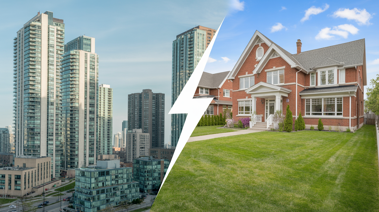 Toronto Condo vs House: Complete Analysis 2026