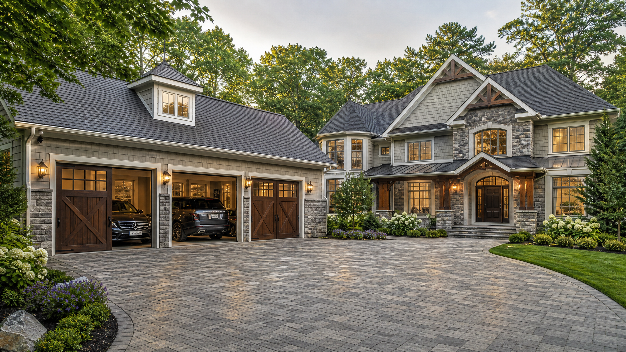 Luxury Homes with 3-Car Garages
