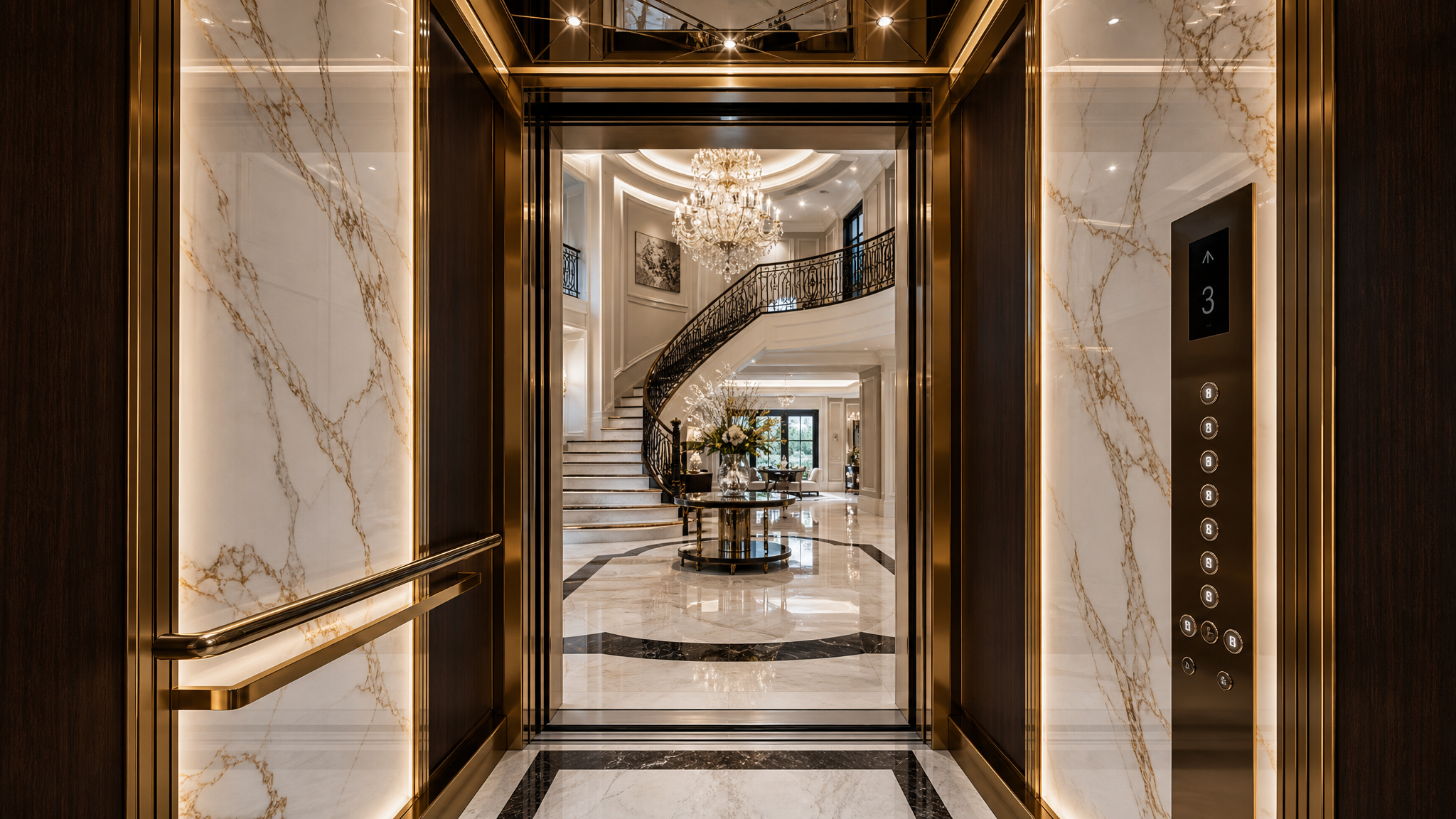 Luxury Homes with Private Elevators